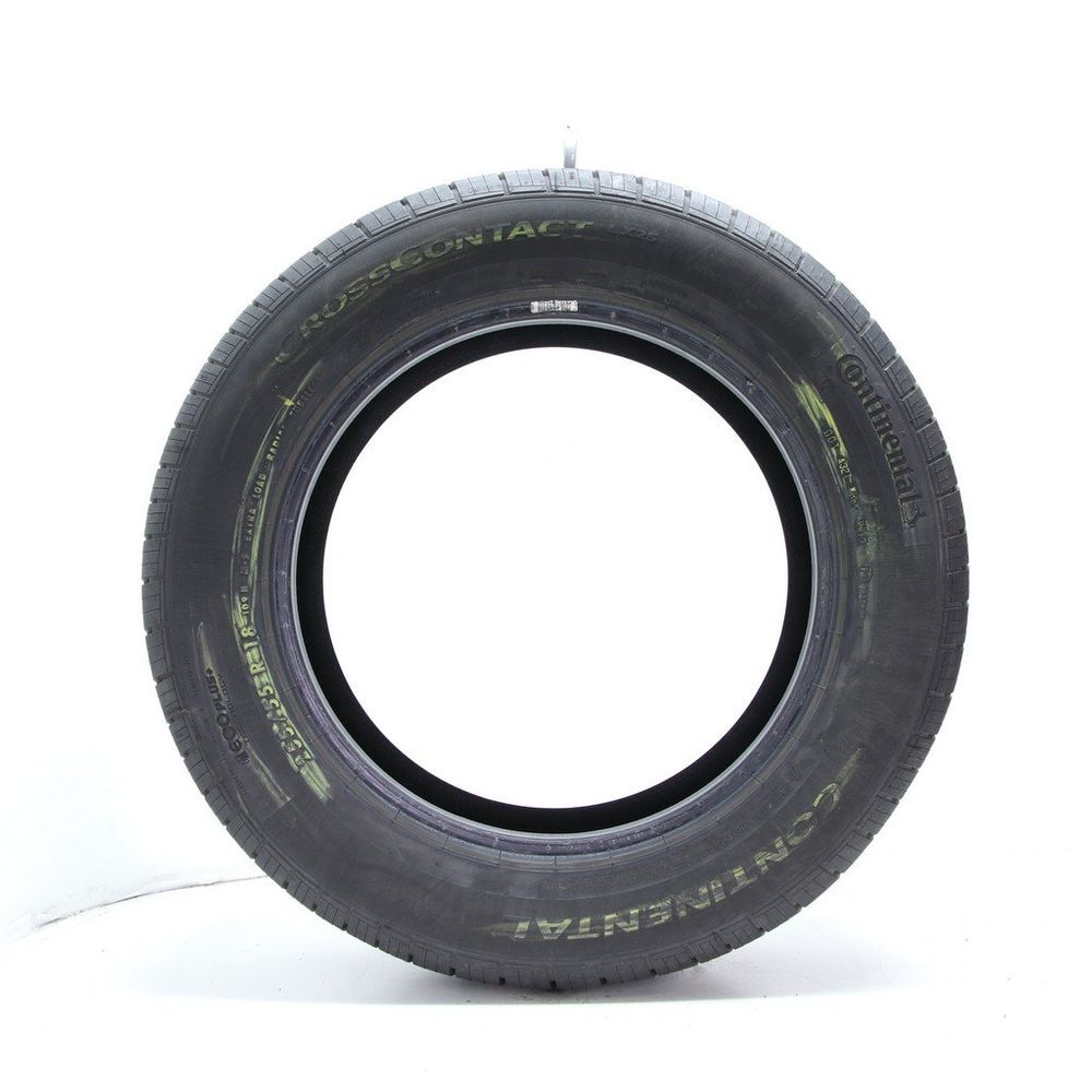 Set of (4) Used 255/55R18 Continental CrossContact LX25 109H - 10-10.5/32 - Image 3