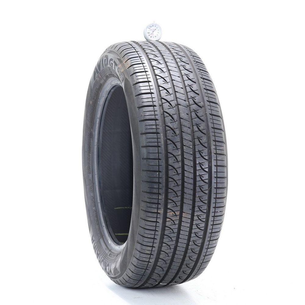 Set of (4) Used 225/55R17 Yokohama Avid GT S35 97V - 8.5-9/32 - Image 1