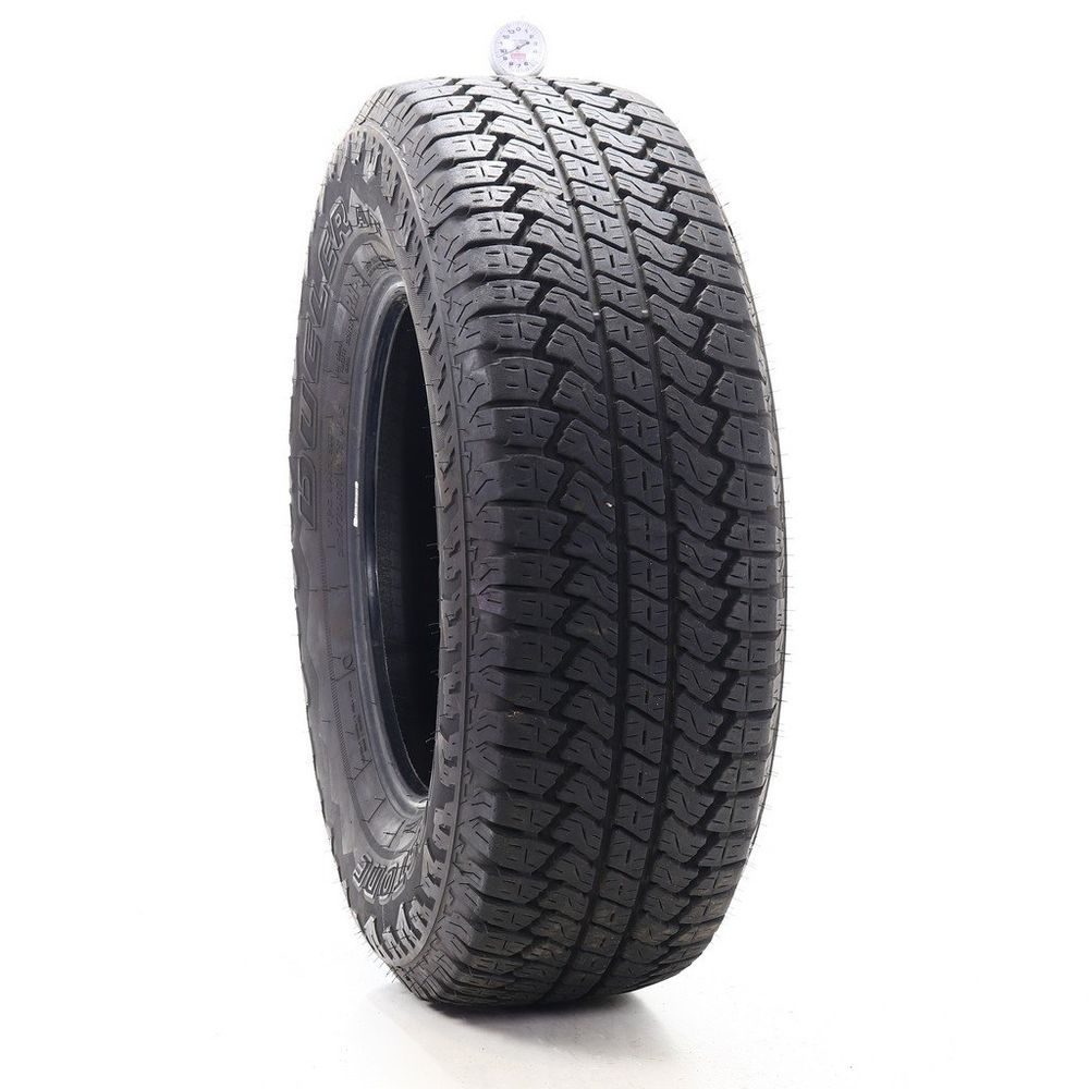 Set of (2) Used 265/70R17 Bridgestone Dueler A/T RH-S 115S - 9.5-10/32 - Image 1