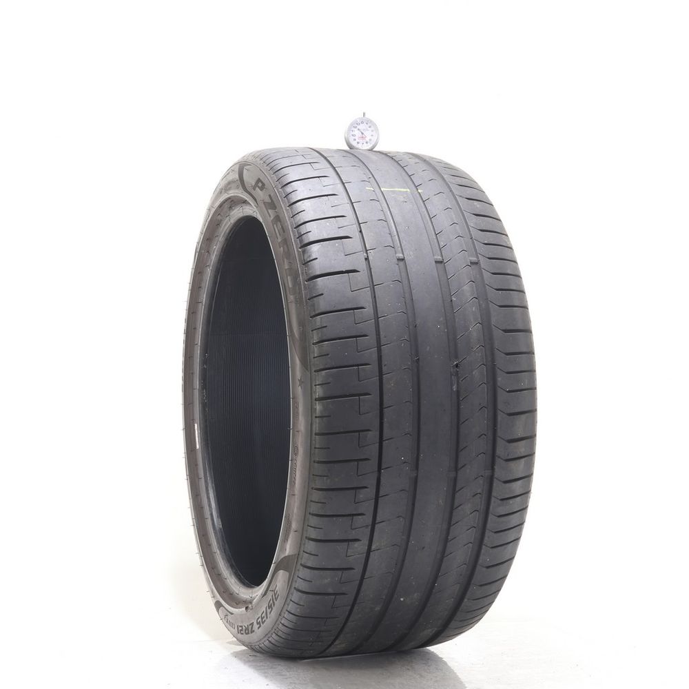 Set of (2) Used 315/35ZR21 Pirelli P Zero PZ4 111Y - 5/32 - Image 1