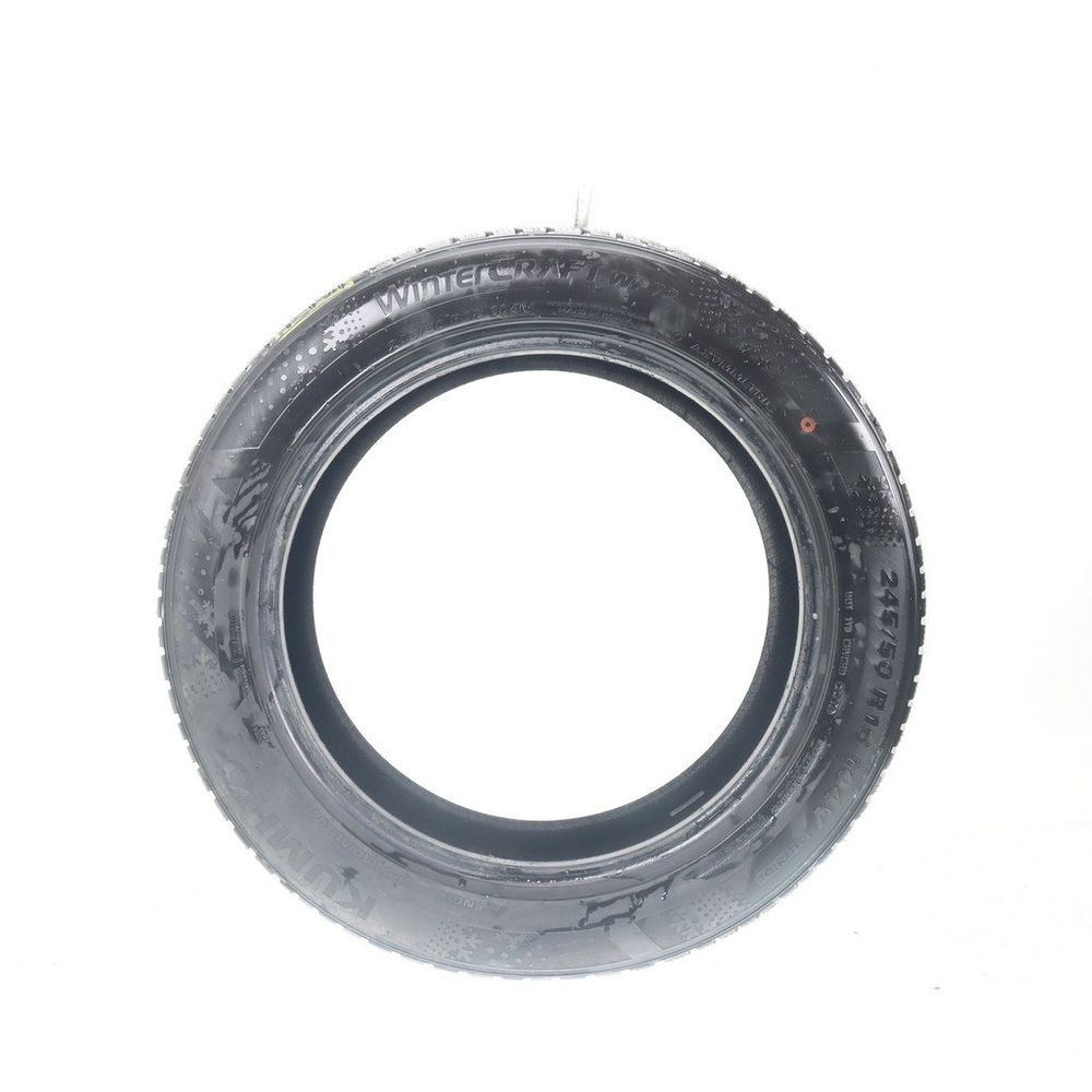 Used 245/50R18 Kumho WinterCraft WP72 Asymmetric 104V - 7.5/32 - Image 3