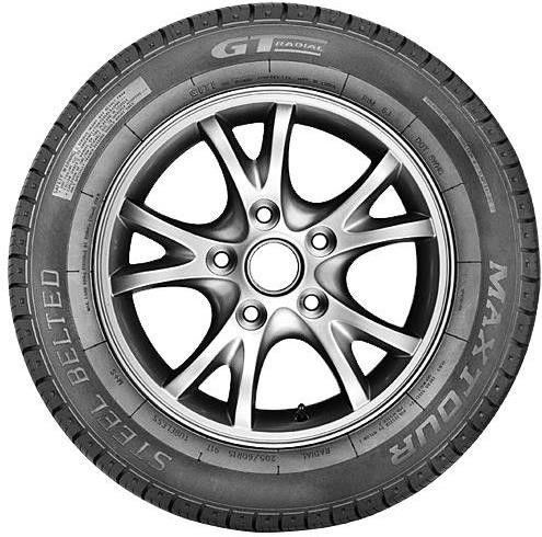 Set of (2) New P 195/70R14 GT Radial Maxtour All Season 91T - Image 2