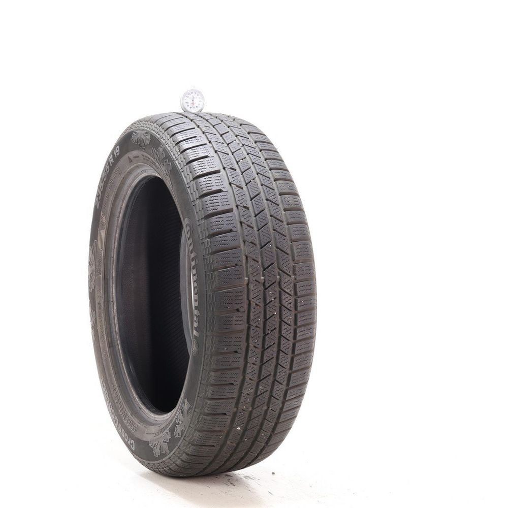 Set of (4) Used 235/55R19 Continental CrossContact Winter AO 101H - 7/32 - Image 1
