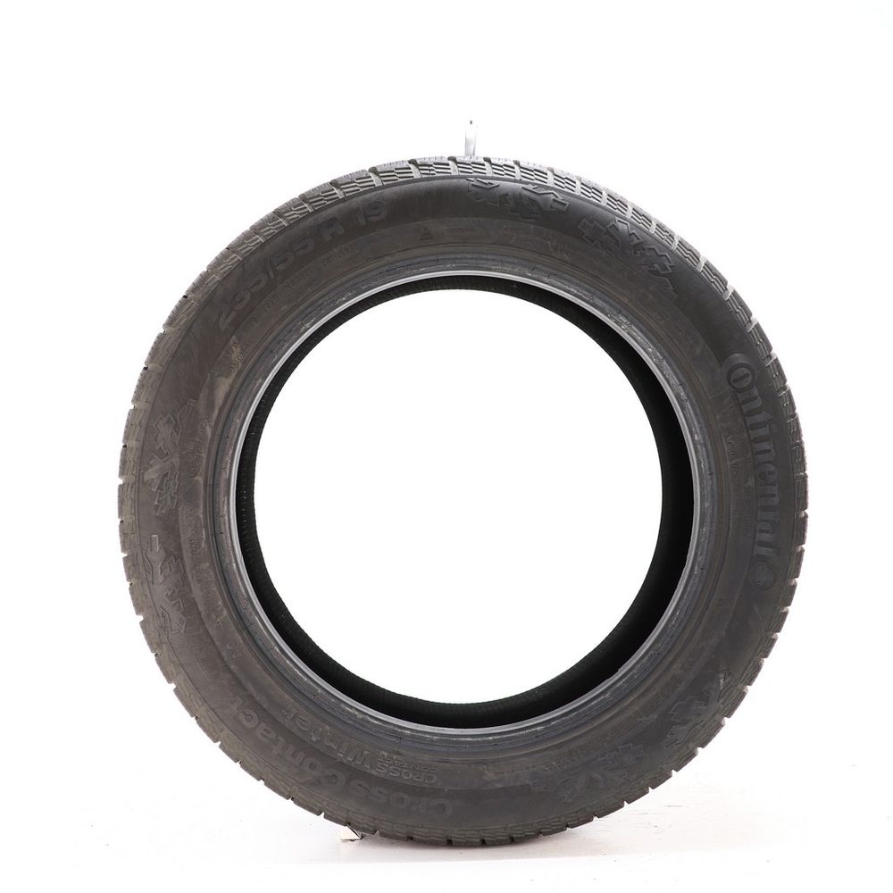 Set of (4) Used 235/55R19 Continental CrossContact Winter AO 101H - 7/32 - Image 3