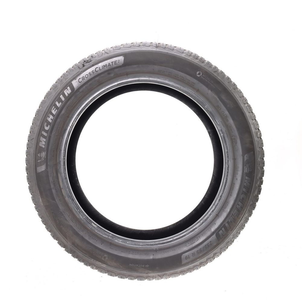 Set of (2) Used 235/55R19 Michelin CrossClimate 2 105V - 8-9.5/32 - Image 6