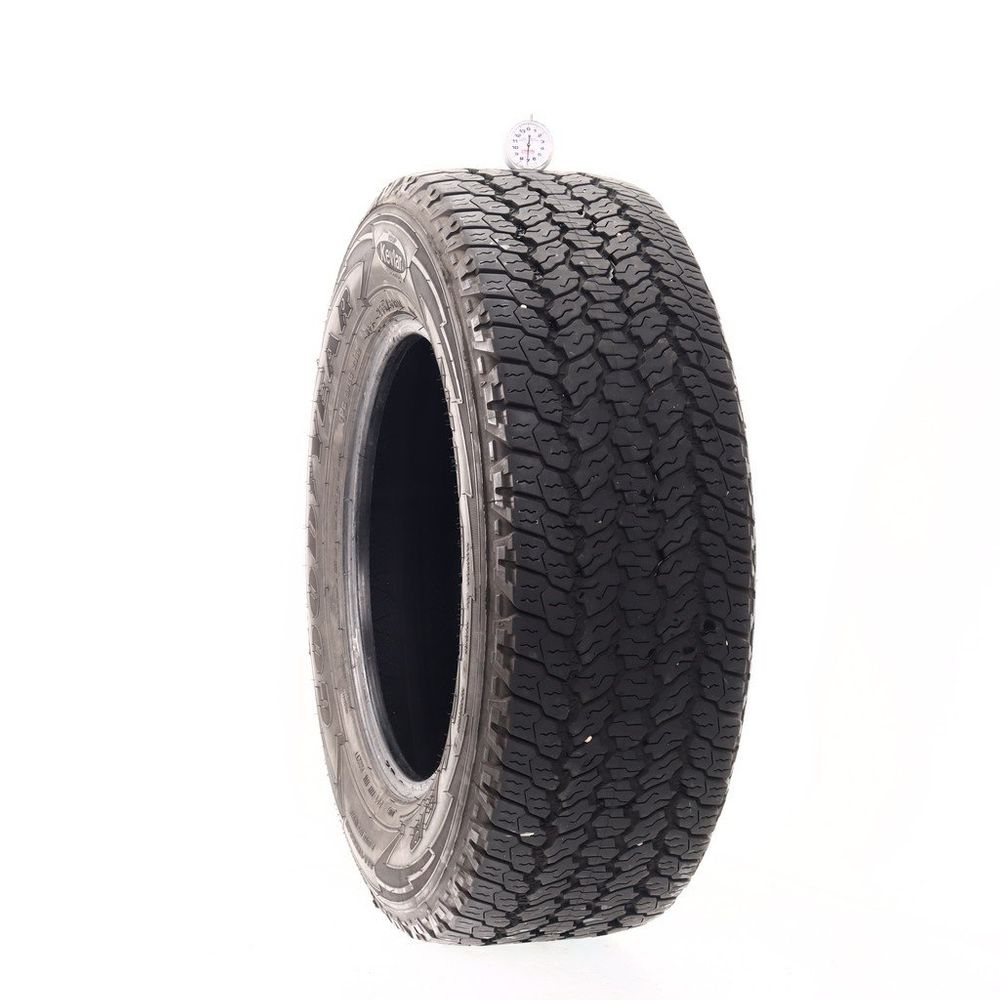 Set of (2) Used 255/65R17 Goodyear Wrangler All-Terrain Adventure Kevlar 110T - 7-8/32 - Image 1
