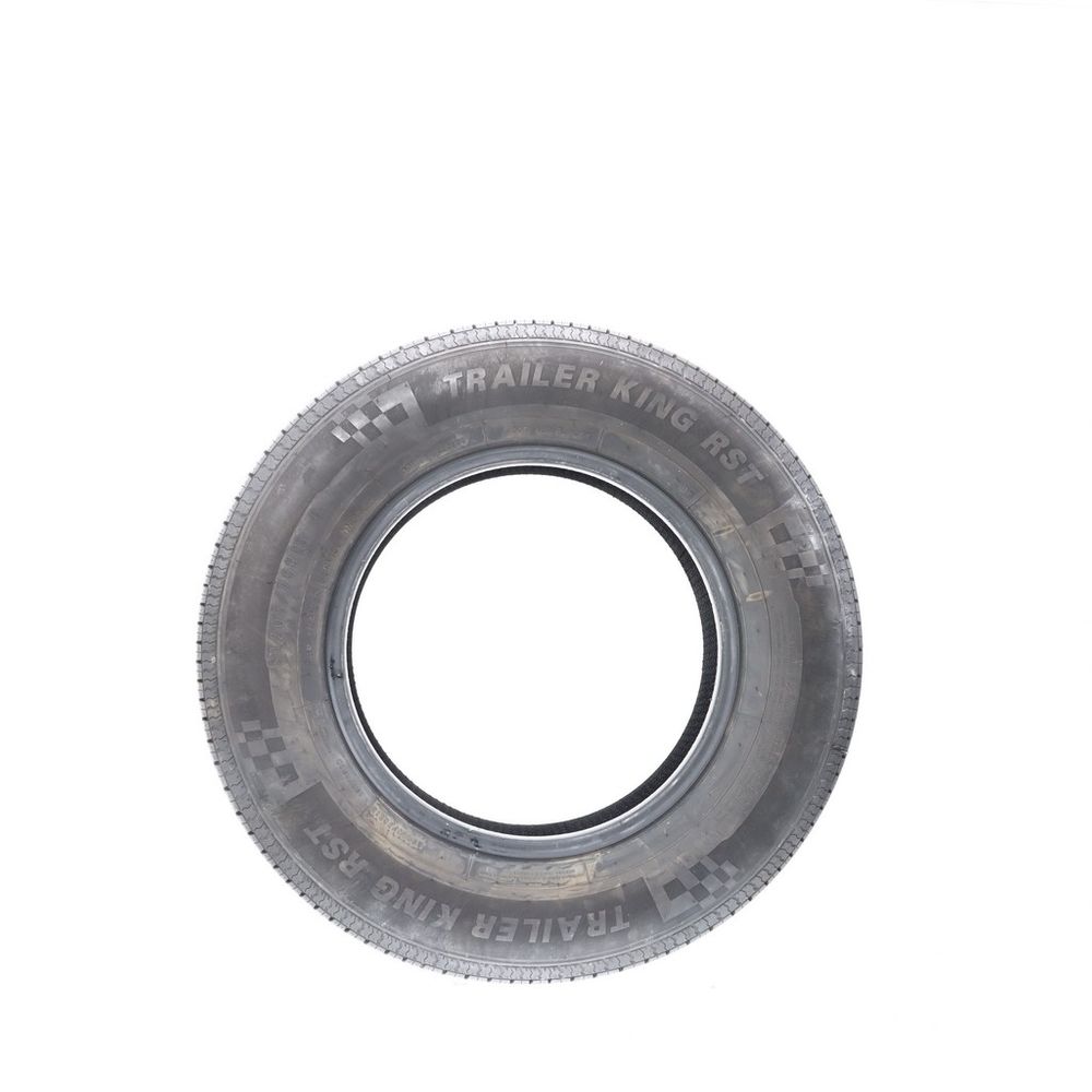 Set of (2) Driven Once ST 205/75R15 Trailer King RST 107/102M D - 7.5/32 - Image 3