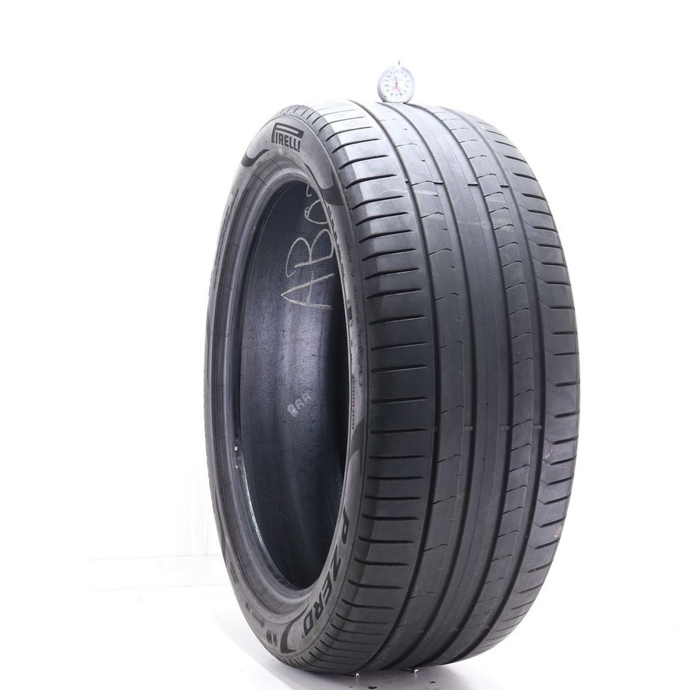 Set of (4) Used 275/40R21 Pirelli P Zero PZ4 Run Flat 107Y - 5.5-7/32 - Image 4