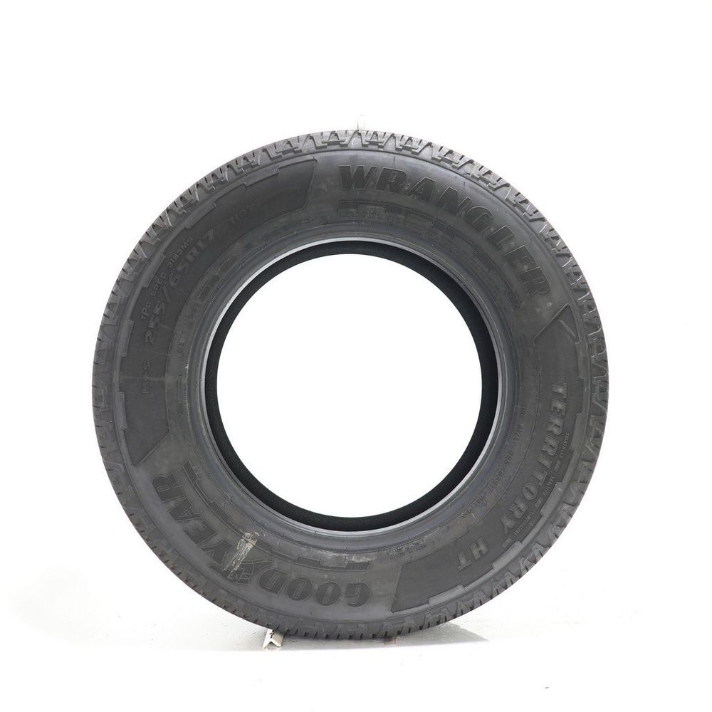 Set of (4) Used 255/65R17 Goodyear Wrangler Territory HT 110T - 10-10.5/32 - Image 6