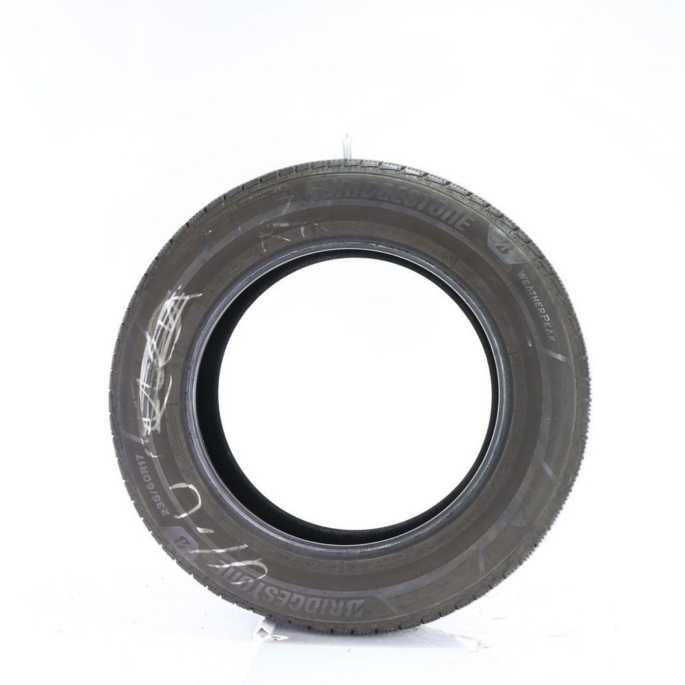 Set of (4) Used 235/60R17 Bridgestone WeatherPeak 102H - 8-8.5/32 - Image 3