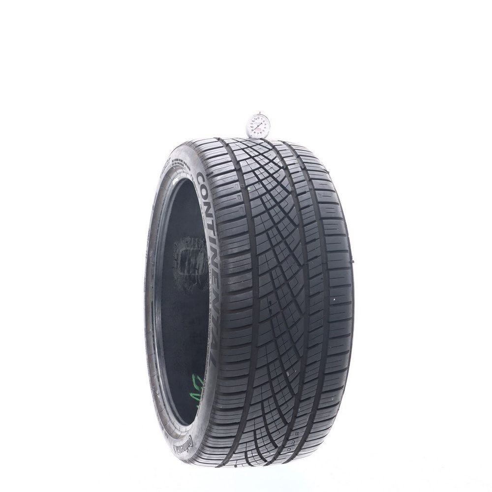 Set of (2) Used 255/35ZR19 Continental ExtremeContact DWS06 Plus 96Y - 8.5-10/32 - Image 1