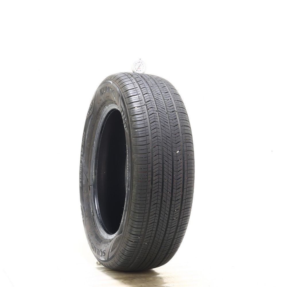 Set of (2) Used 215/60R17 Kumho Solus TA51 96H - 8-8.5/32 - Image 1