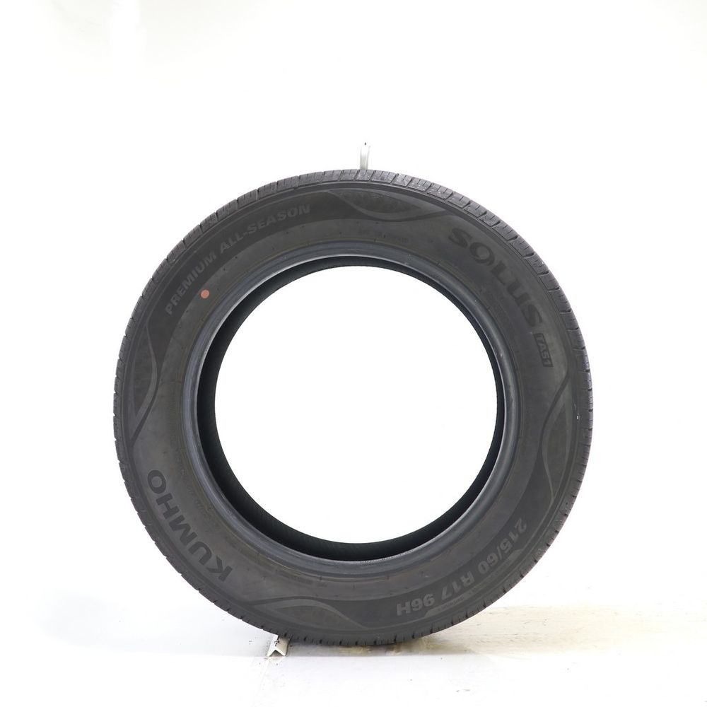 Set of (2) Used 215/60R17 Kumho Solus TA51 96H - 8-8.5/32 - Image 6