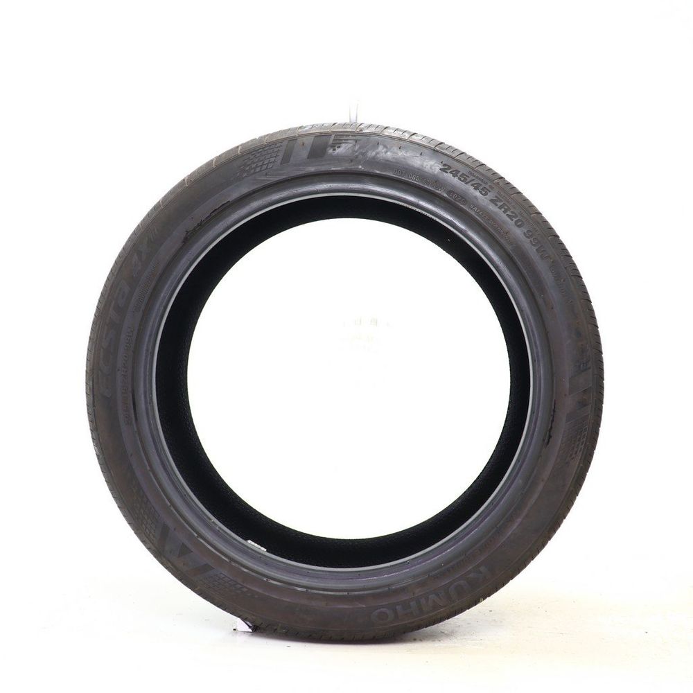 Set of (2) Used 245/45ZR20 Kumho Ecsta 4X II 99W - 9-9.5/32 - Image 3