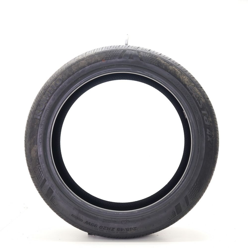 Set of (2) Used 245/45ZR20 Kumho Ecsta 4X II 99W - 9-9.5/32 - Image 6