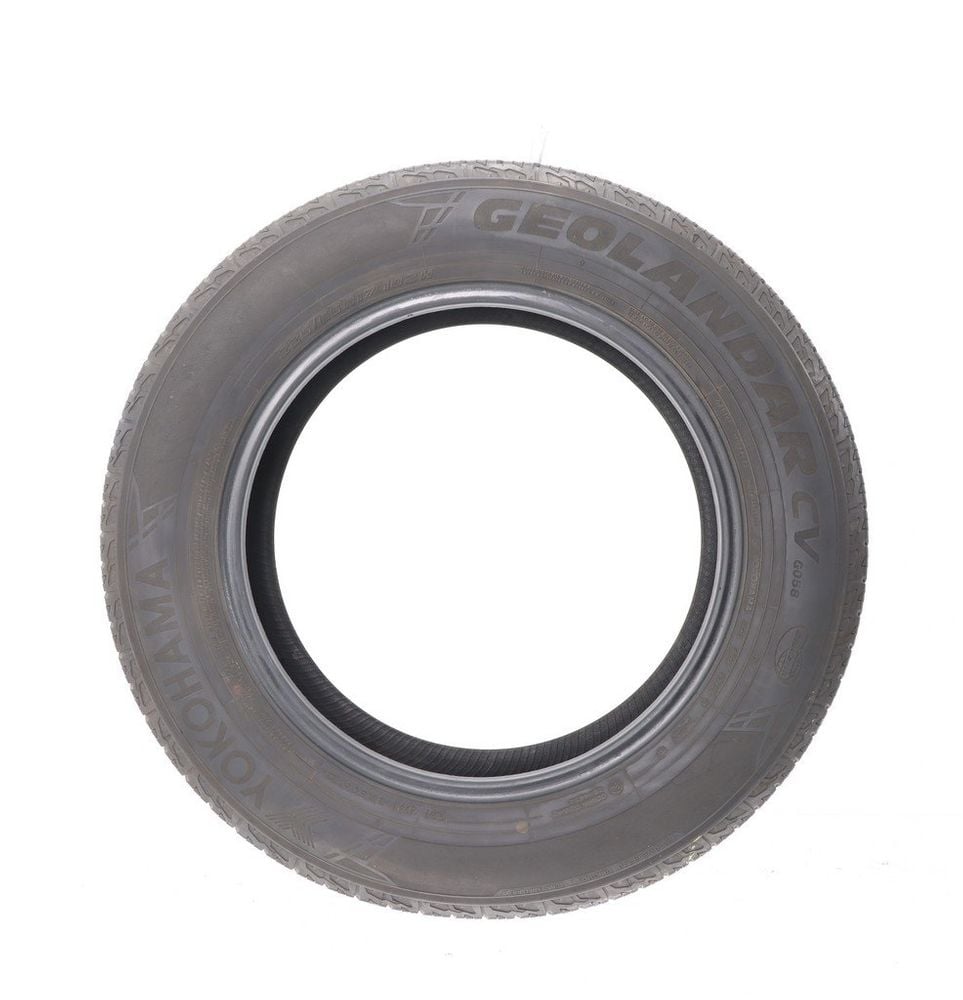 Set of (2) Used 225/65R17 Yokohama Geolandar CV G058 102H - 7.5-9/32 - Image 3