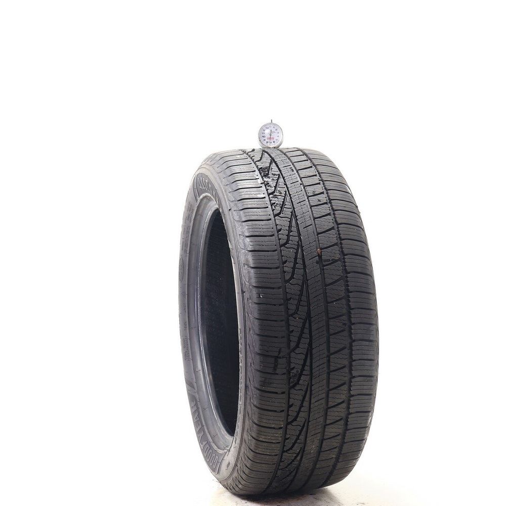 Set of (2) Used 235/50R17 Goodyear Assurance WeatherReady 96V - 7-8/32 - Image 1