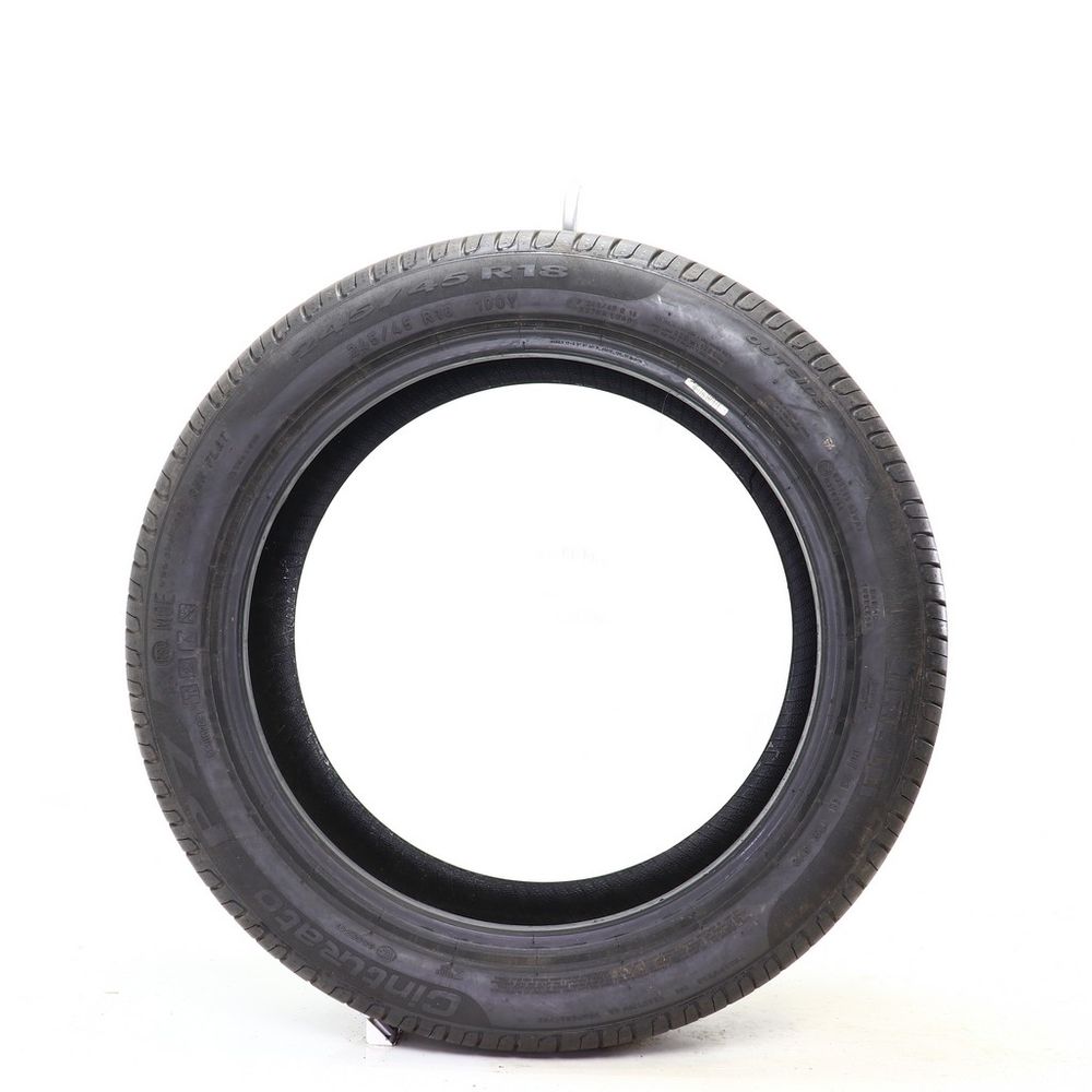 Set of (2) Used 245/45R18 Pirelli Cinturato P7 MOE Run Flat 100Y - 8.5/32 - Image 3