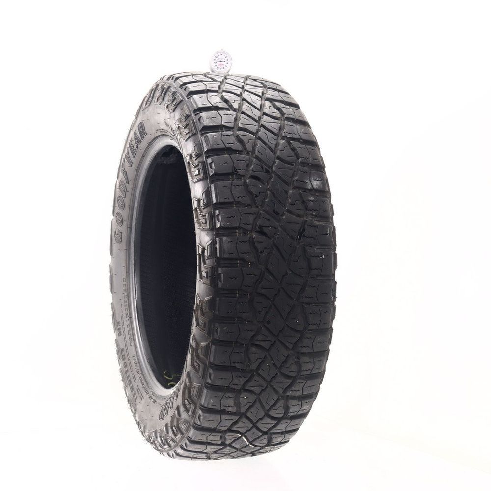 Set of (2) Used LT 265/60R20 Goodyear Wrangler Territory MT 110/107S C - 10.5-11.5/32 - Image 1