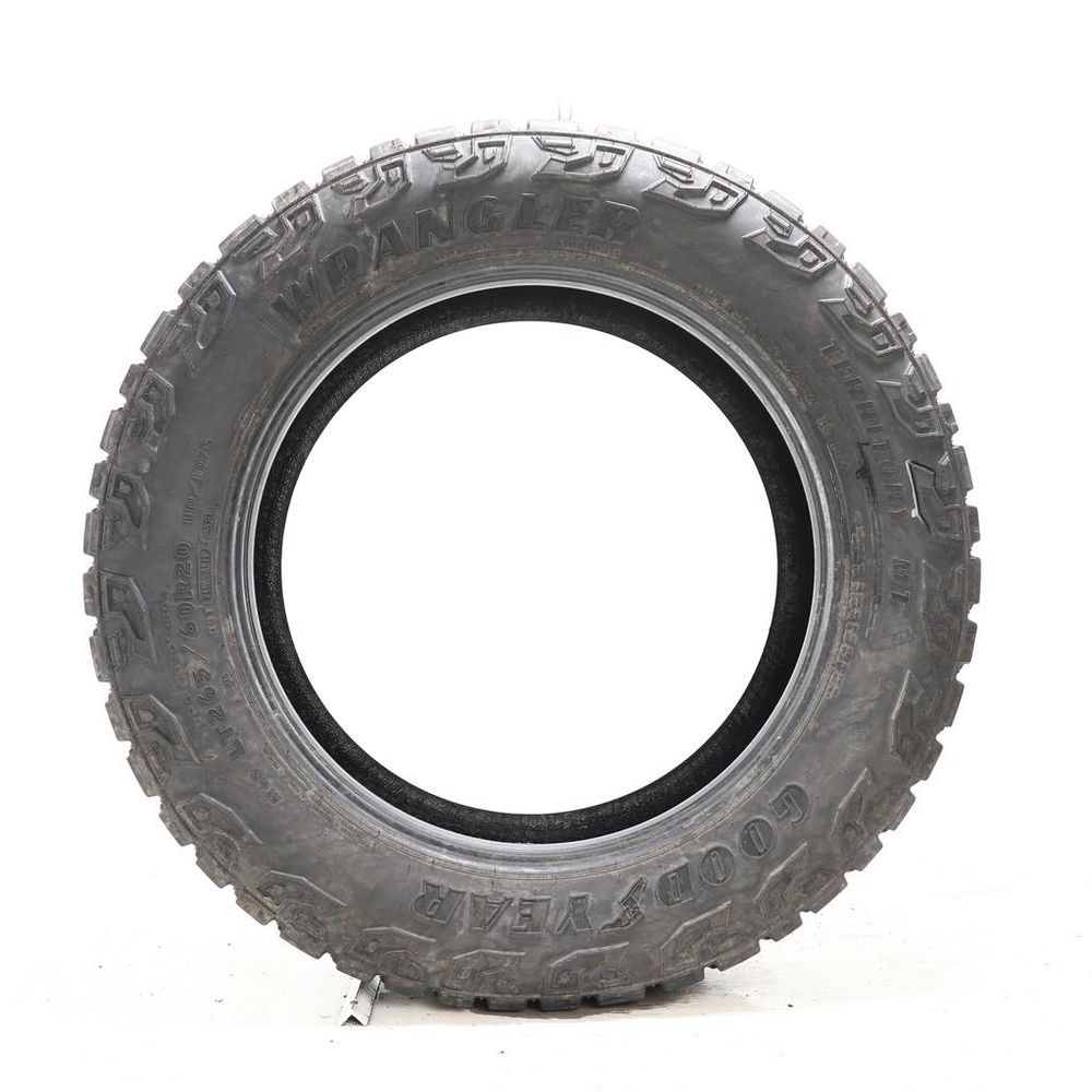 Set of (2) Used LT 265/60R20 Goodyear Wrangler Territory MT 110/107S C - 10.5-11.5/32 - Image 6