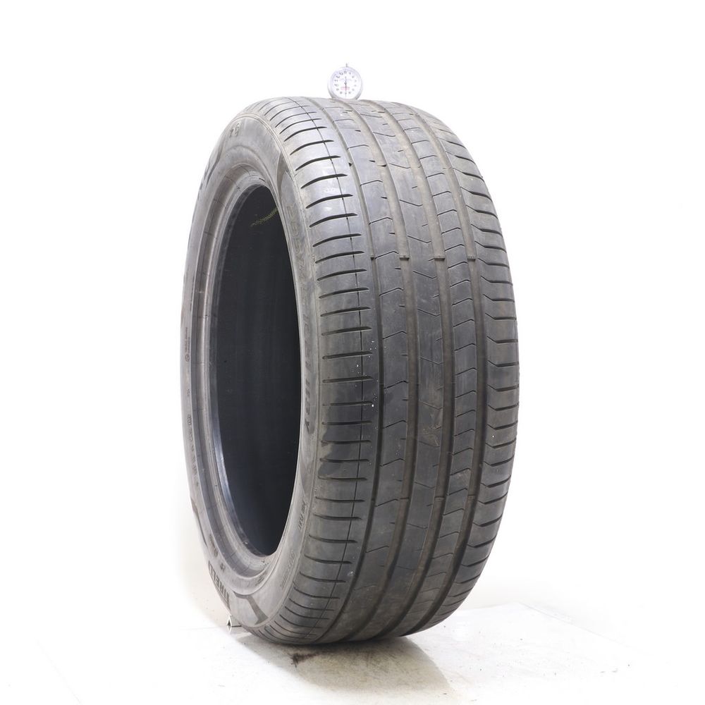 Set of (4) Used 285/45R21 Pirelli P Zero PZ4 Run Flat 113Y - 7-8/32 - Image 1