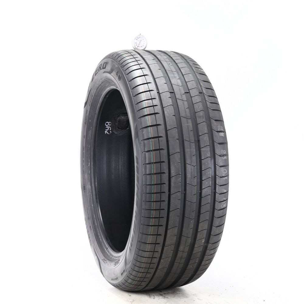 Set of (4) Used 285/45R21 Pirelli P Zero PZ4 Run Flat 113Y - 7-8/32 - Image 4