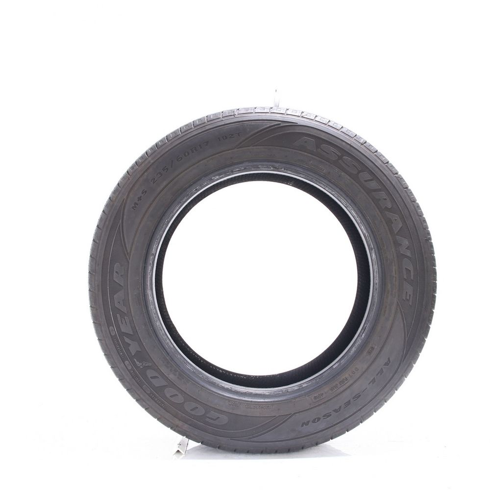 Set of (2) Used 235/60R17 Goodyear Assurance All-Season 102T - 6.5-7/32 - Image 3