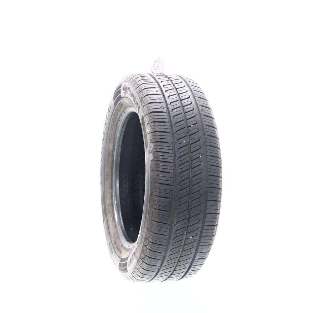 Set of (2) Used 225/60R17 Continental ControlContact Tour M A/S EV 99H - 7.5-8.5/32 - Image 1