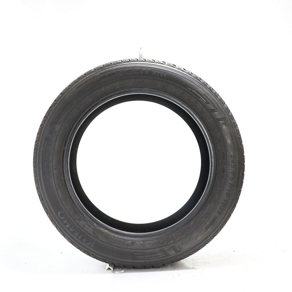 Used 245/55R19 Kumho Crugen HT51 103T - 5.5/32 - Image 3