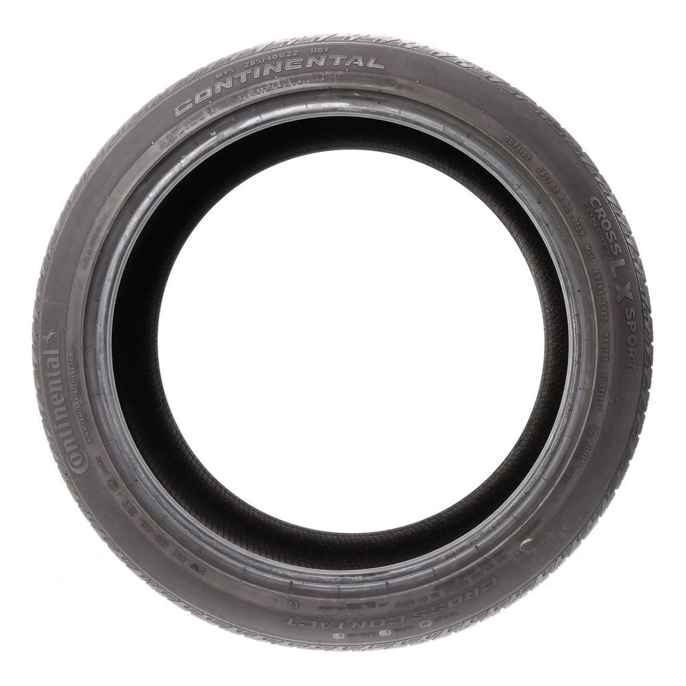 Used 285/40R22 Continental CrossContact LX Sport LR ContiSilent 110Y - 6.5/32 - Image 3