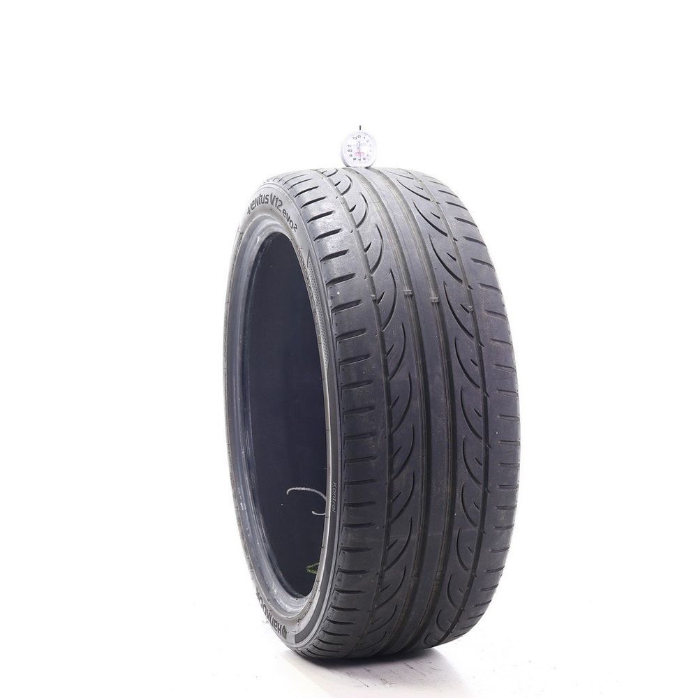 Set of (2) Used 225/40ZR19 Hankook Ventus V12 evo2 (K120) 93Y - 7-8/32 - Image 1