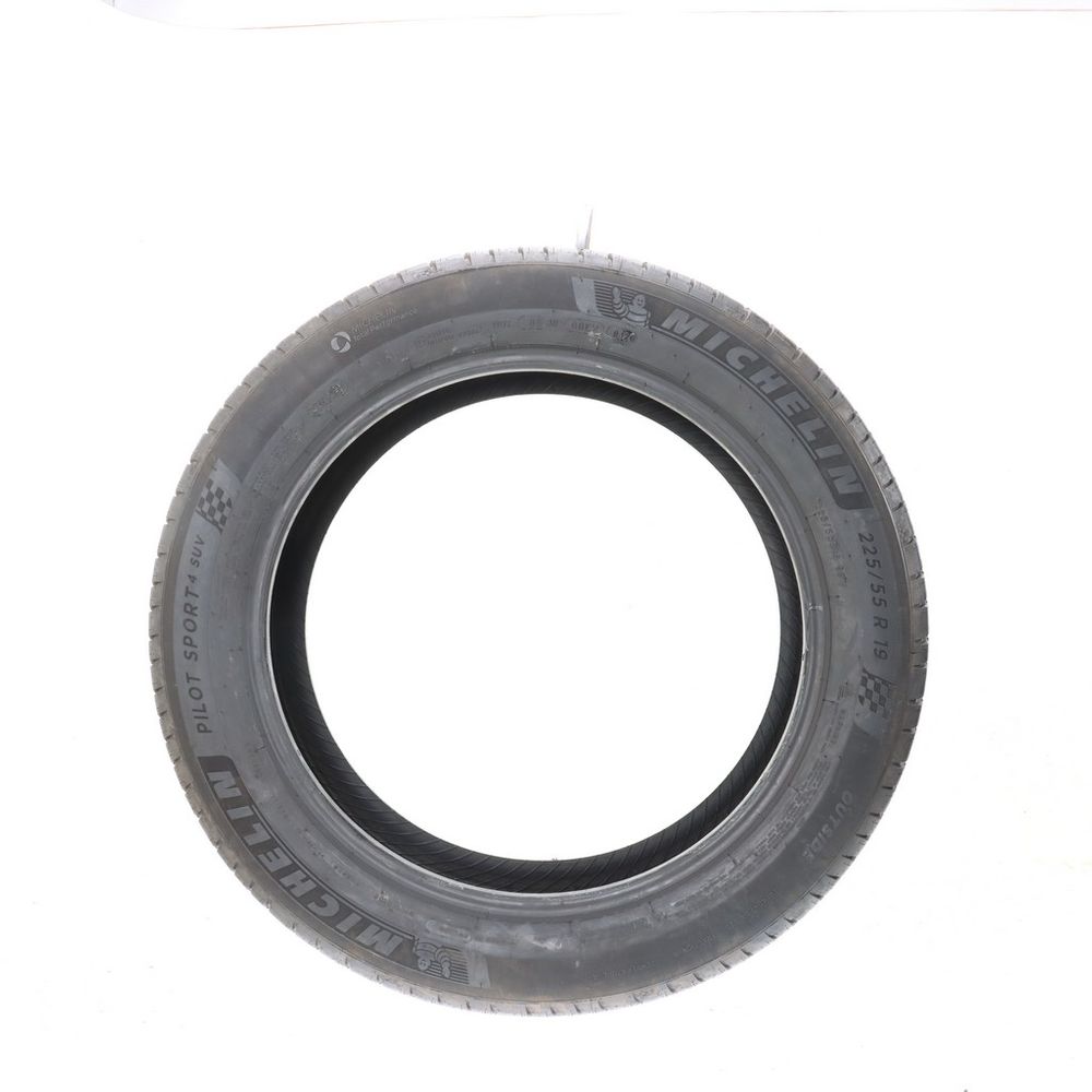 Set of (2) Used 225/55R19 Michelin Pilot Sport 4 SUV 99V - 9-9.5/32 - Image 6