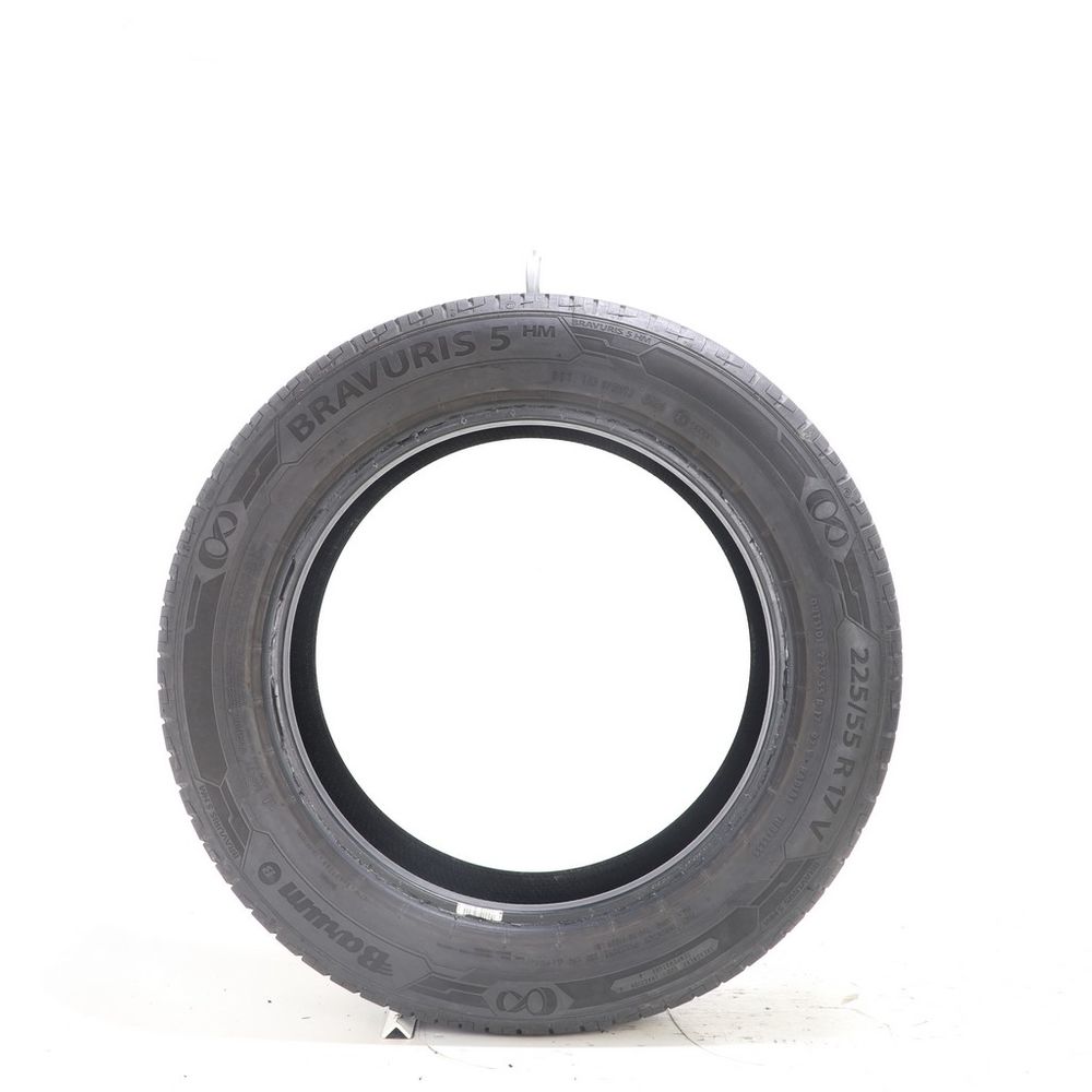 Set of (2) Used 225/55R17 Barum Bravuris 5 HM 97V - 6.5-8/32 - Image 3