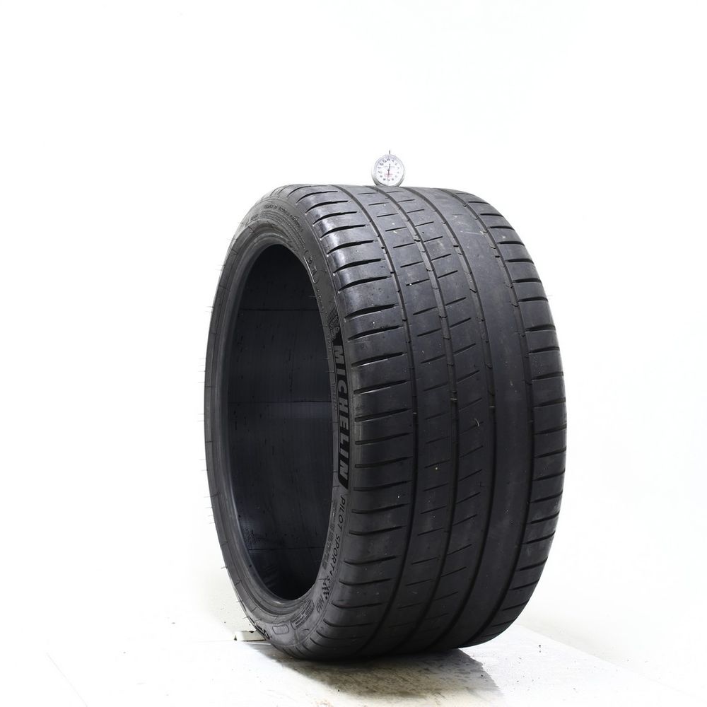 Set of (4) Used 305/30ZR21 Michelin Pilot Sport 4 S NAO 104Y - 7/32 - Image 1