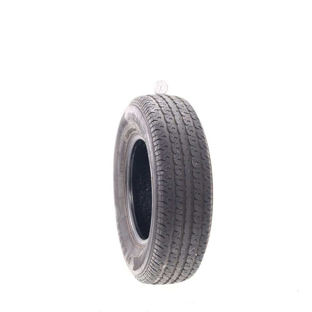 Set of (2) Used ST 215/75R14 Trailer King II ST Radial 108/103L D - 7.5/32 - Image 1