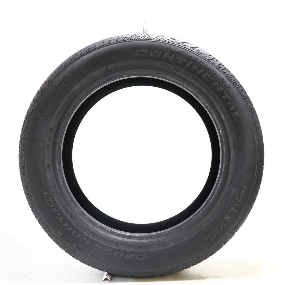 Set of (4) Used 255/55R19 Continental CrossContact LX Sport J LR 111W - 6-7.5/32 - Image 3