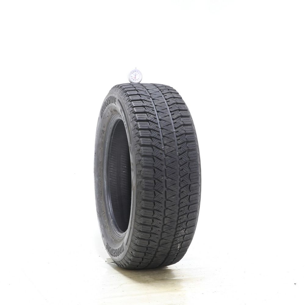 Set of (2) Used 215/60R16 Bridgestone Blizzak WS90 Studless 95H - 6.5-7/32 - Image 4