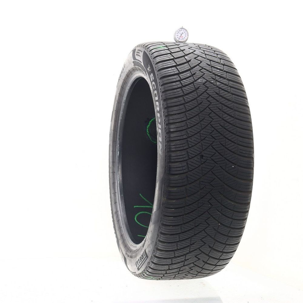 Used 285/45R22 Pirelli Scorpion Weather Active 114H - 8/32 - Image 1