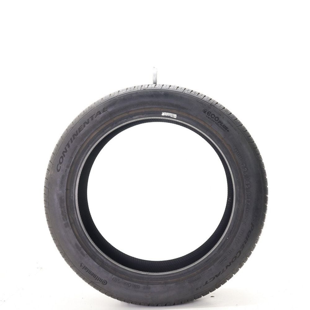 Set of (2) Used 225/45R17 Continental PureContact LS 91H - 9/32 - Image 3