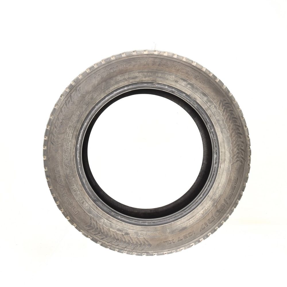 Used 225/60R17 Nokian Hakkapeliitta 8 SUV Studded 103T - 6.5/32 - Image 3