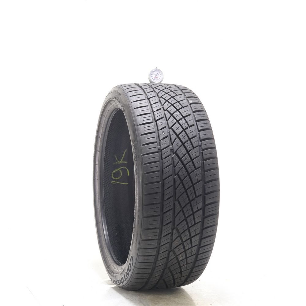 Set of (2) Used 245/35ZR20 Continental ExtremeContact DWS06 Plus 95Y - 8-9.5/32 - Image 1