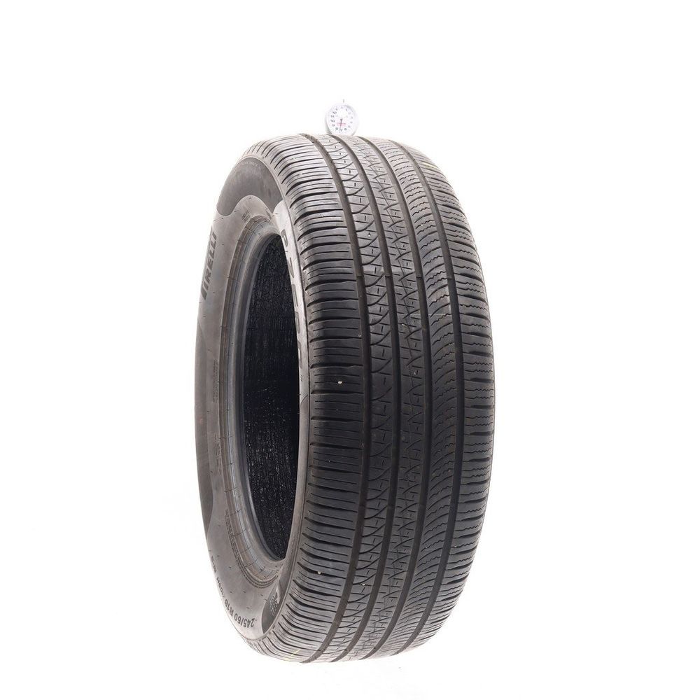 Set of (2) Used 245/60R18 Pirelli P Zero Seal Inside 105H - 6-7/32 - Image 4