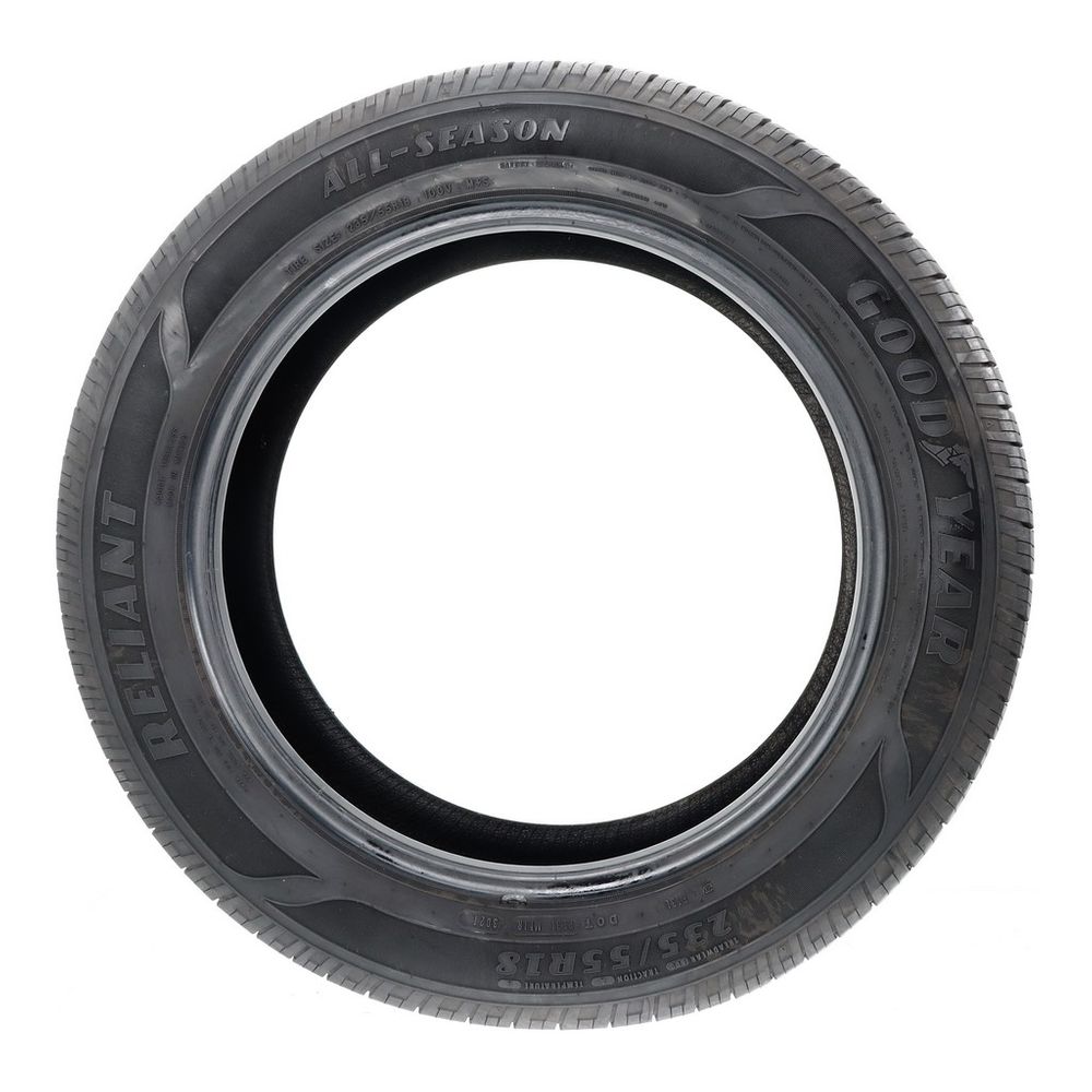 Set of (2) Used 235/55R18 Goodyear Reliant All-season 100V - 6-7/32 - Image 6