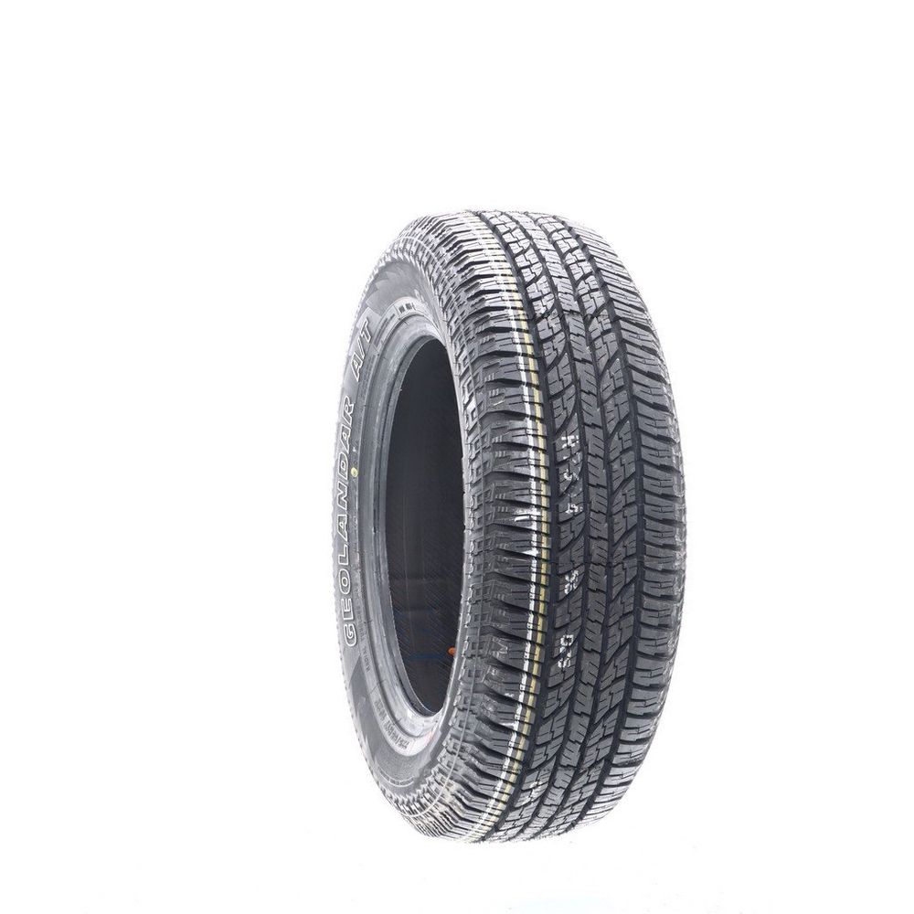Set of (2) Driven Once 225/65R17 Yokohama Geolandar A/T G015 102T - 11.5/32 - Image 1