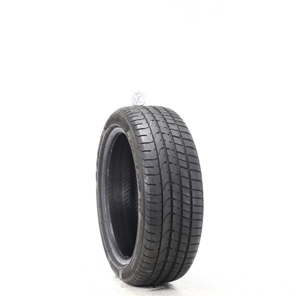 Set of (2) Used 205/45R17 Pirelli P Zero Run Flat 84V - 8-9/32 - Image 1