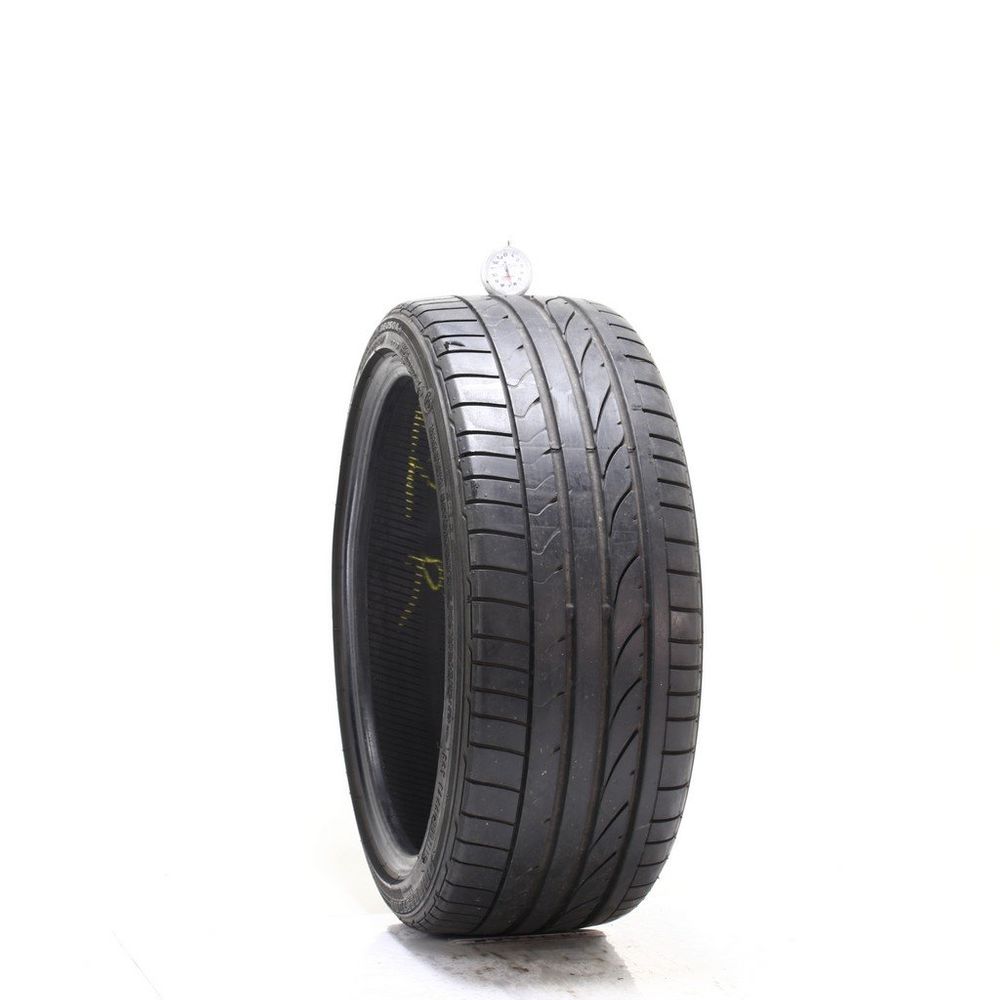 Set of (2) Used 215/40R18 Bridgestone Potenza RE050A RFT 85Y - 6.5-7.5/32 - Image 1