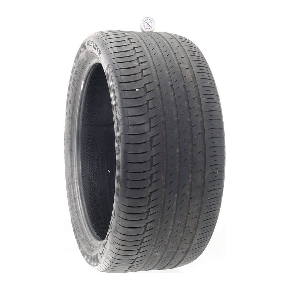 Set of (4) Used 315/35R22 Continental PremiumContact 6 SSR 111Y - 5-5.5/32 - Image 1