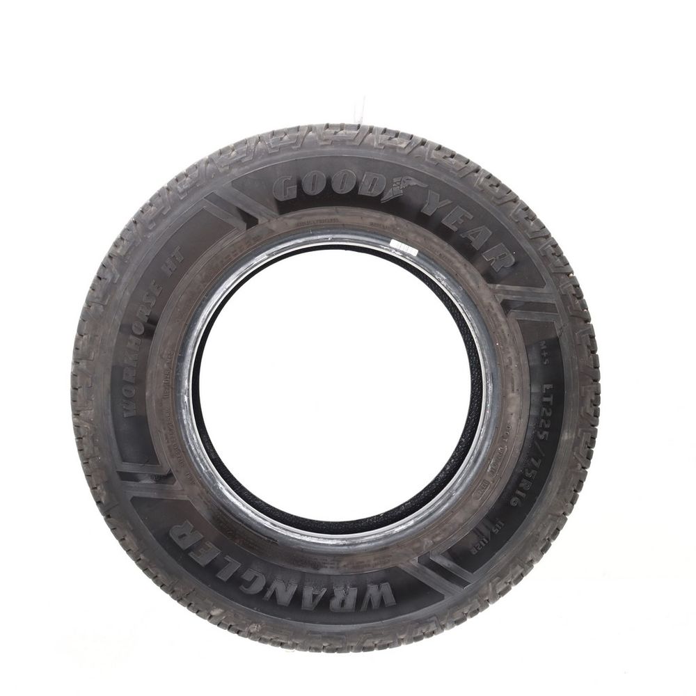 Used LT 225/75R16 Goodyear Wrangler Workhorse HT 115/112R E - 12.5/32 - Image 3