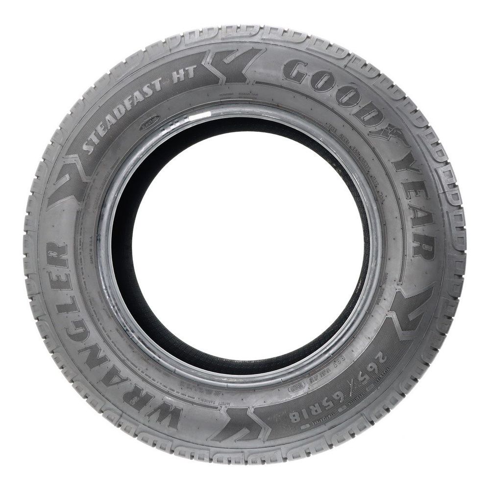 Set of (2) Used 265/65R18 Goodyear Wrangler Steadfast HT Kevlar 114T - 8.5-9.5/32 - Image 4