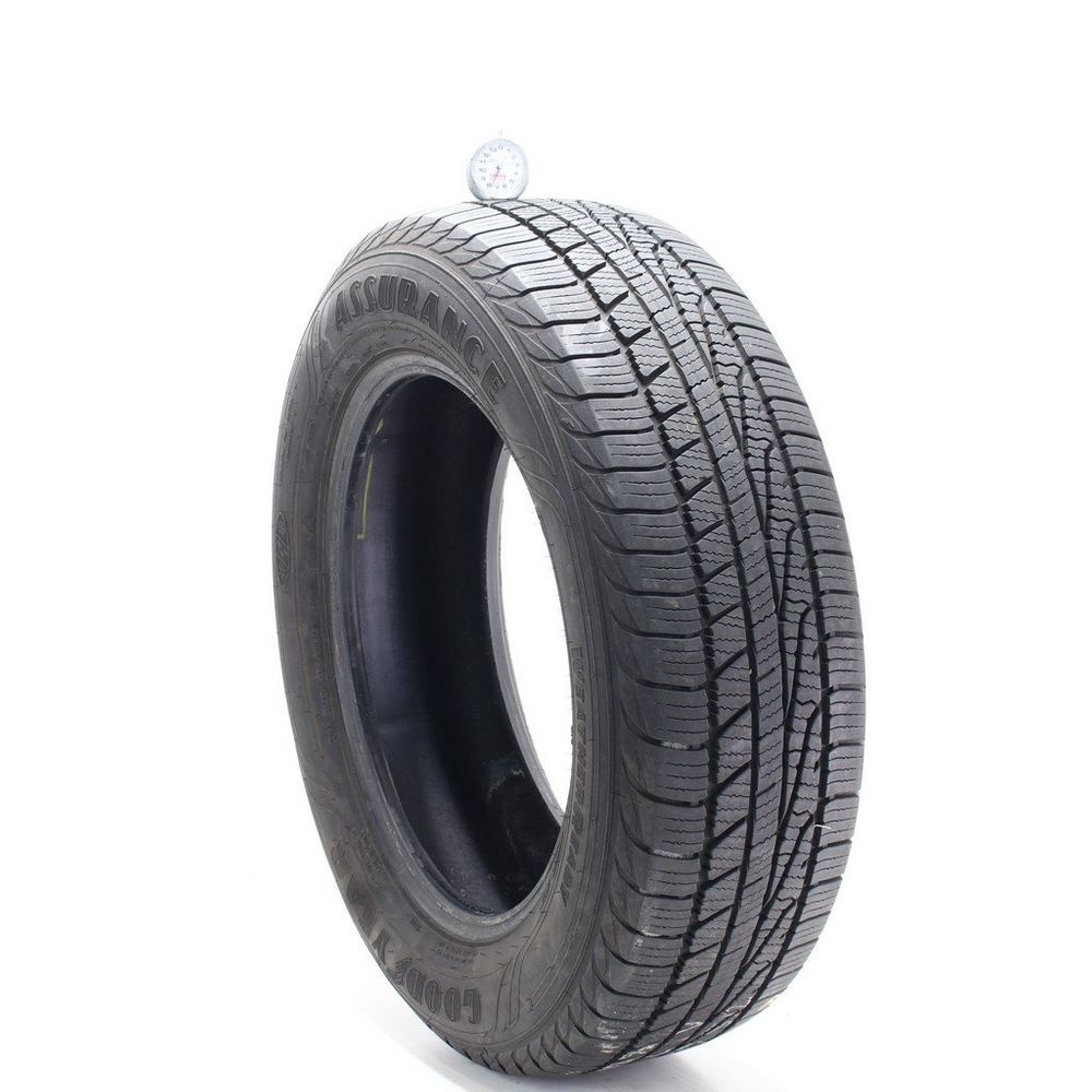 Set of (2) Used 215/65R17 Goodyear Assurance WeatherReady 99H - 7.5/32 - Image 1